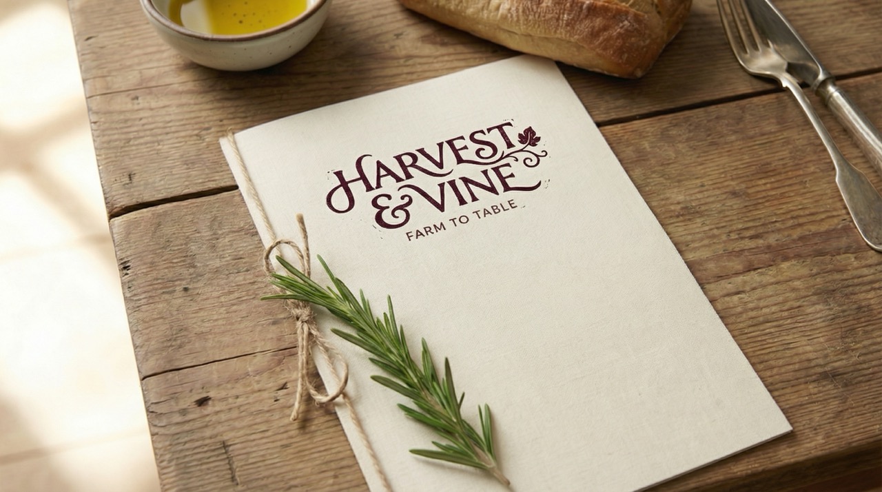 Harvest & Vine menu